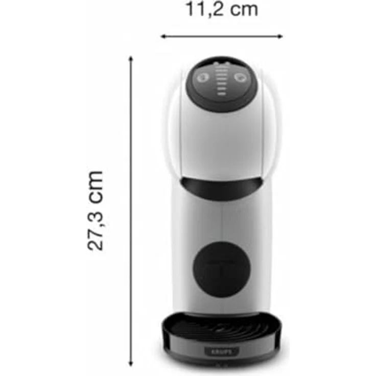 NESCAFÉ DOLCE GUSTO KP2431 Genio S Kaffeevollautomat Weiß, Kapselmaschine mit personalisierbarer Getränkeauswahl - Preisvergleich – Bild 3