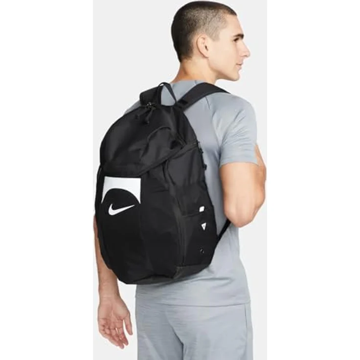 Nike Reise- & Sporttasche, vielseitig einsetzbar, schwarz – Bild 5
