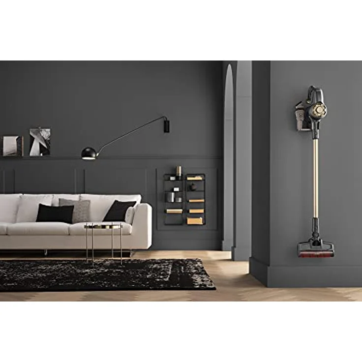 De'Longhi XLM418.GCG wiederaufladbar Schwarz Elektrischer Besen ohne Kabel und ohne Beutel – Bild 2