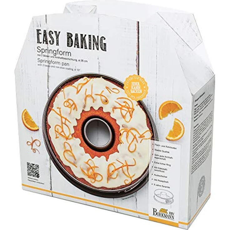 RBV Birkmann 881044, Easy Baking, Springform mit zwei Böden, Ø 26 cm – Bild 2
