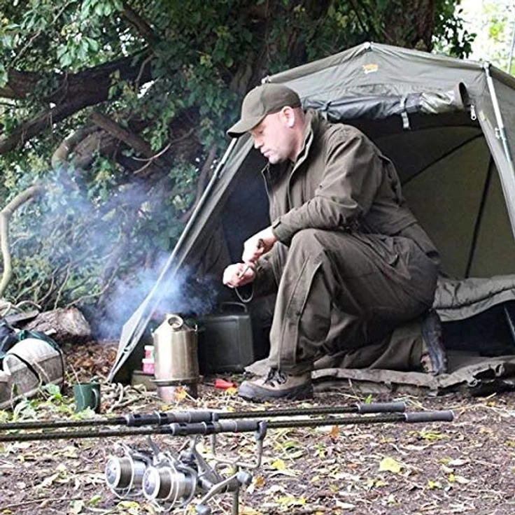 Kelly Kettle Medium Scout, Wasserkocher aus doppelwandigem Edelstahl mit Pfeife, Silber, für Heißgetränke und Mahlzeiten bei jedem Wetter – Bild 5