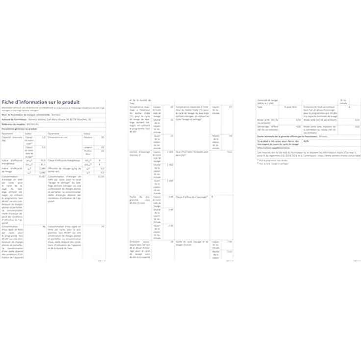 Siemens WN34A141, Waschtrockner, Energieeffizienzklasse E, Standgerät, Breite 60 cm, Geräuschemissionsklasse A – Bild 8