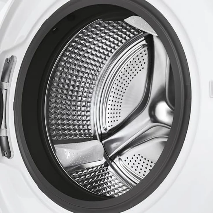 Haier I-PRO SERIE 5 HW80-B14959YEU1 Frontlader Waschmaschine 8kg, 20% effizienter als Klasse A, Leiser Direct Motion Motor, Smart Home: Wi-Fi & hOn App, Refresh-Dampfprogramm, Vollwasserschutz – Bild 5