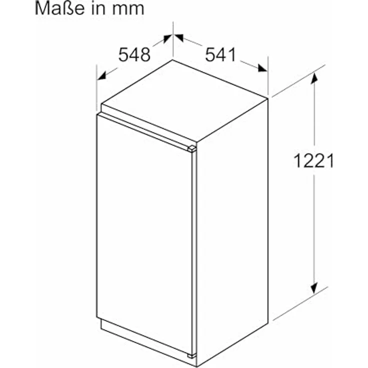 Neff KI1411SE0 Kühlschrank, Einbau, Energieklasse E – Bild 7