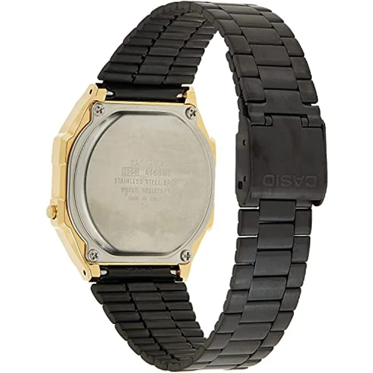 Casio Unisex Uhr Vintage A168WEGB-1BEF Edelstahl – Bild 2