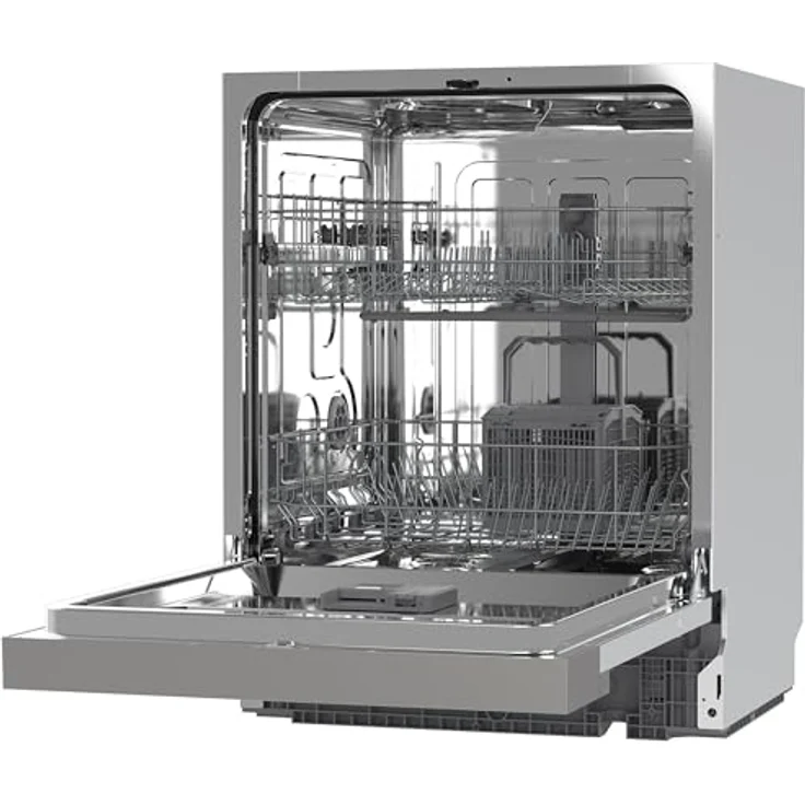 homeX DWSI601449E Geschirrspüler 60 cm, teilintegrierbar, 14 Maßgedecke, 6 Programme, leise mit 49 dB, Energieeffizienzklasse E – Bild 13