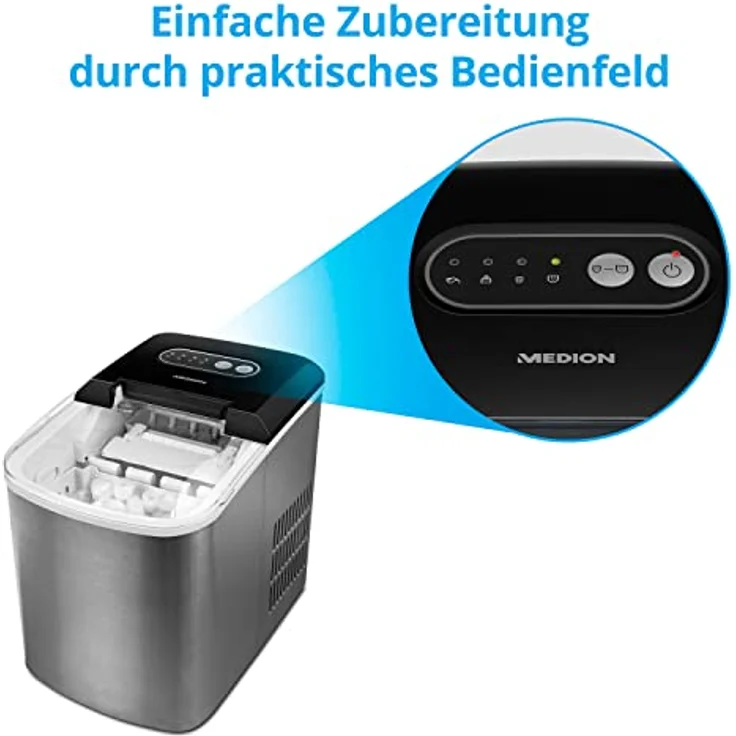 Medion Eiswürfelmaschine Eiswürfelbereiter – Bild 4