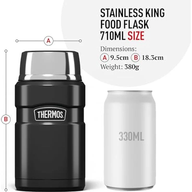 Edelstahl King Food Fläschchen, Kupfer, 710 ml – Bild 7
