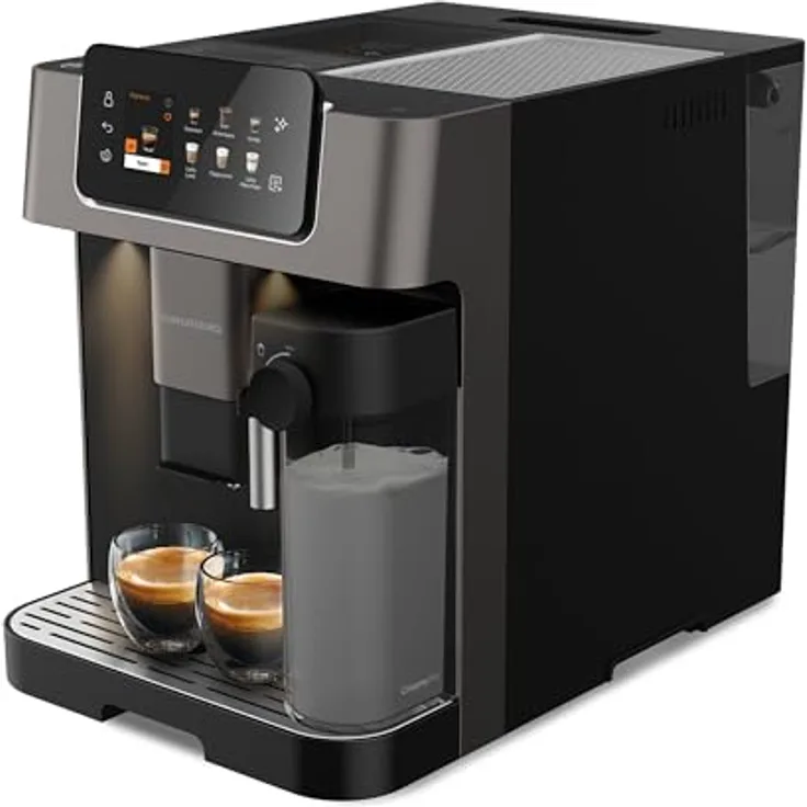 Grundig KVA 8230 Kaffeevollautomat, mit OneTouch-Funktion, TFT-Farbdisplay und WLAN-Verbindung