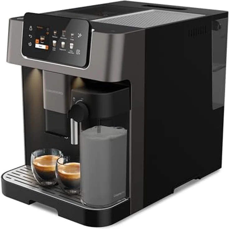 Grundig KVA 8230 Kaffeevollautomat, mit OneTouch-Funktion, TFT-Farbdisplay und WLAN-Verbindung – Bild 1