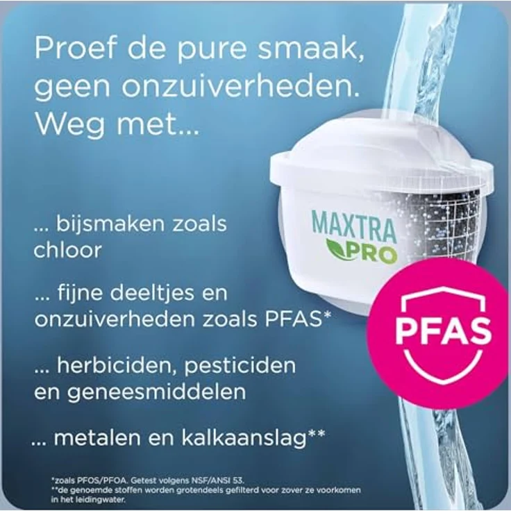BRITA Maxtra Pro All-in-1 Filterpatronen, 4-stufige Filtration, Pack 3 Stück, 150 l Kapazität – Bild 4