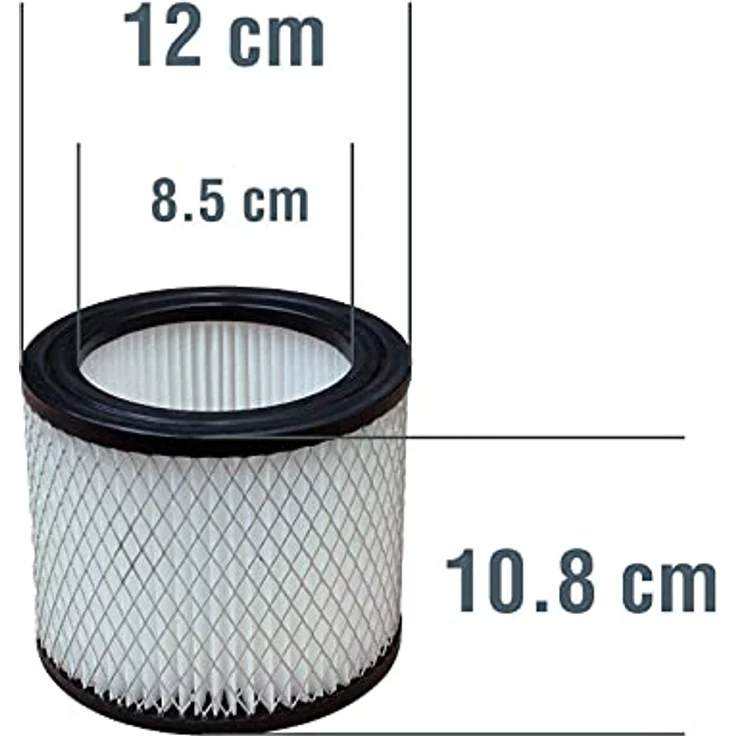 Lavor Lavorwash 5.212.0153 Zylinderfilter für Saugroboter, effektive Staubaufnahme, Weiss – Bild 3