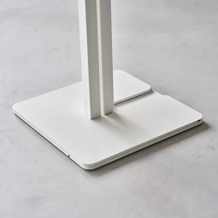 Yamazaki Wäscheständer "Tower" Design Kleiderständer 175x160x25cm, zusammenklappbar, freistehend, Trockenständer, weiß – Bild 9