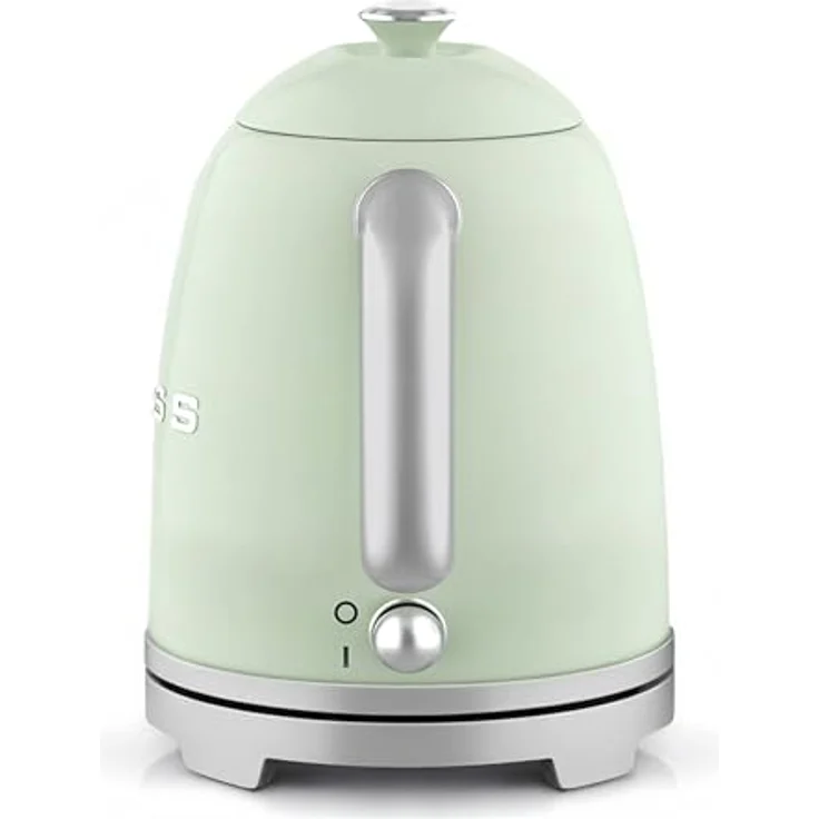 SWEISS Vintage Wasserkocher, 1 l, Edelstahl, 1000 W, 360° drehbar, automatische Abschaltung, Grüner Farbton – Bild 4
