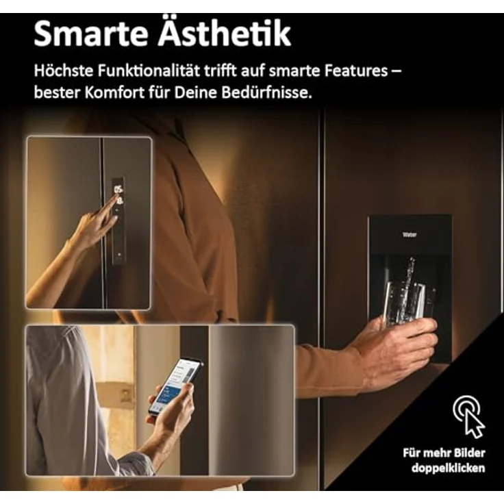 Haier HFR7720DWMP French-Door-Kühlschrank, freistehend, edelstahl, Energieklasse D – Bild 9