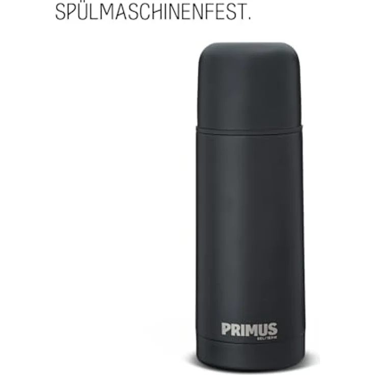 Primus Classic Light Thermosflasche 1000ml, Edelstahl, spülmaschinenfest, doppelwandige Vakuumisolierung, isolierter Becher, hält Getränke bis zu 20 Stunden heiß – Bild 2