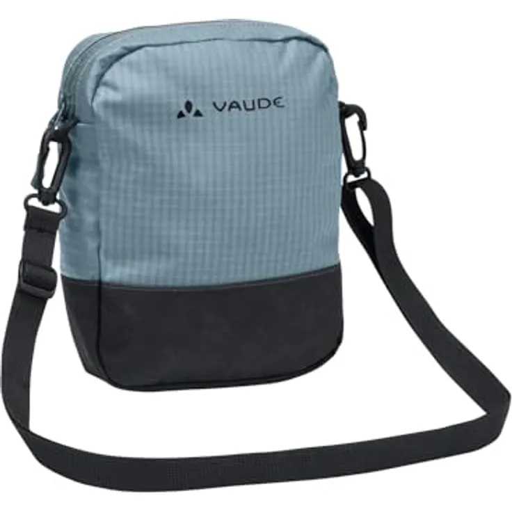 Vaude CityBen Umhängetasche, praktische Handtasche mit verstellbarem Schultergurt und gepolstertem Smartphonefach, 17 cm, Grau