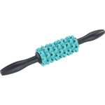 Maximex Massageroller 2-in-1 Faszien- und Massageroller, 9 bewegliche Rollen, rutschsichere Griffe