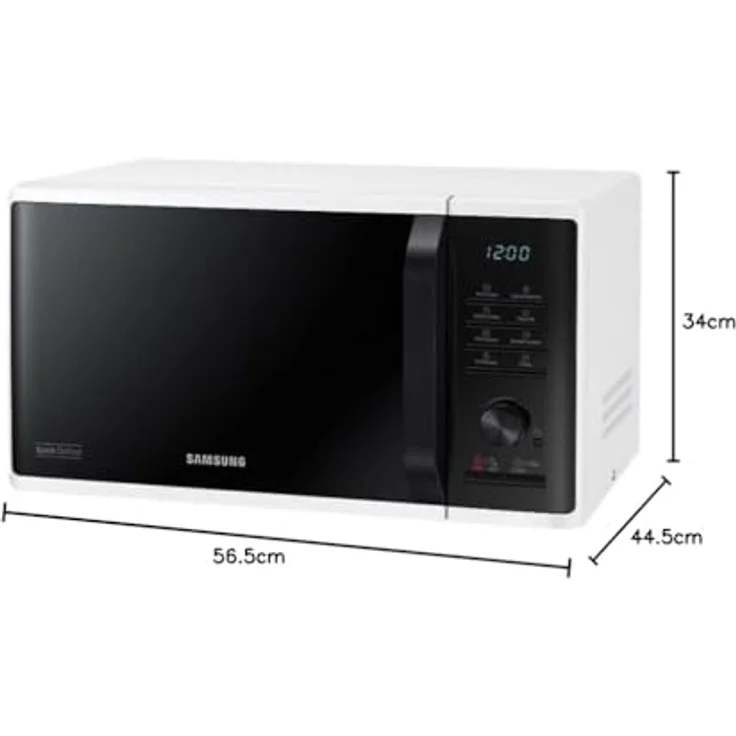 Samsung MS23K3515AW Mikrowelle 23 l, 800 W, Weiß – Bild 2