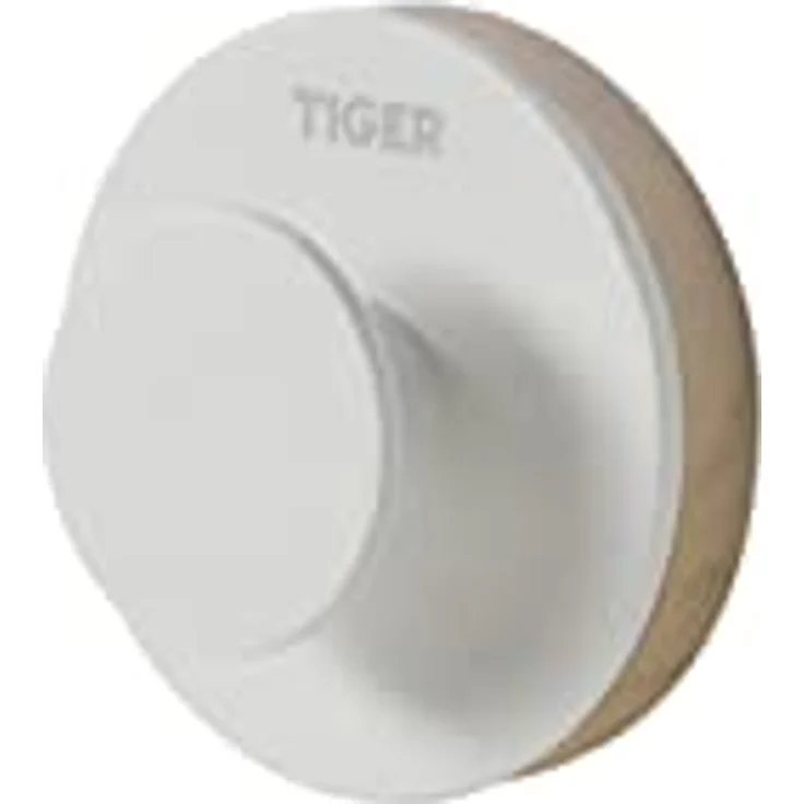 Tiger Urban Haken, Handtuchhaken zum Kleben, Farbe: Weiß, mit austauschbaren Dekor-Ringen zur individuellen Gestaltung – Bild 11