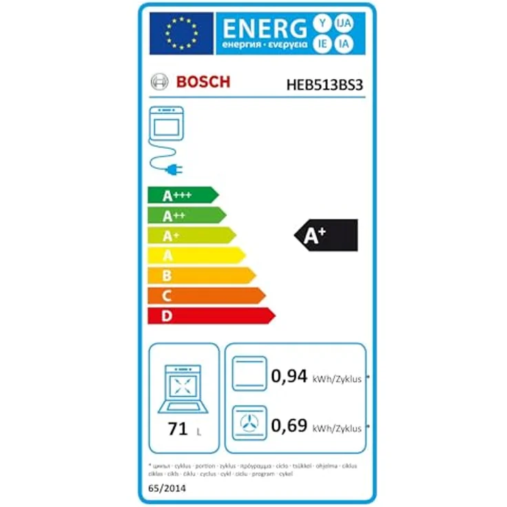 Bosch HND411LS67, Herdset mit 71 l Garraum, 3D-Heißluft und Bräterzone 2400 W – Bild 18