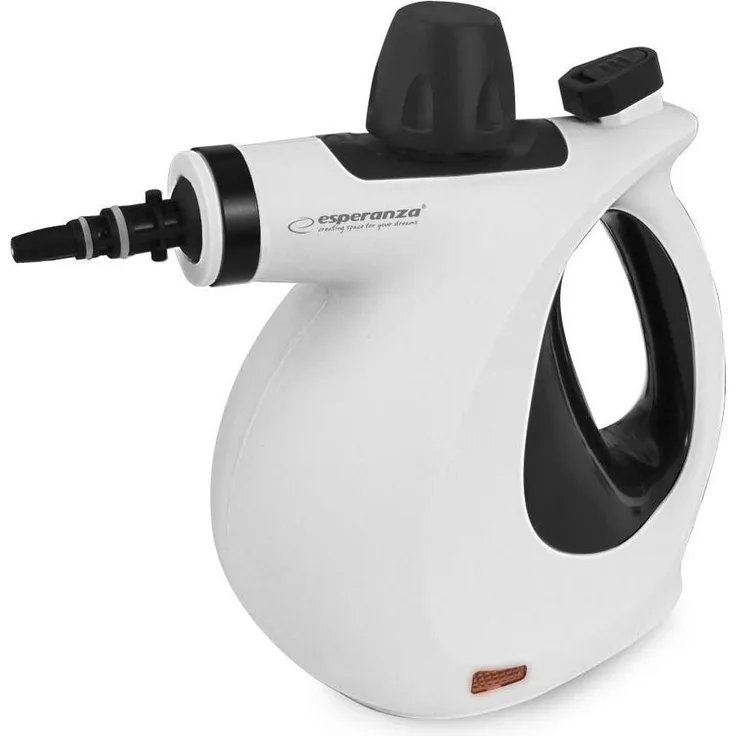 Esperanza EHS008, Dampfreiniger mit 900 Watt Heizleistung, 3 Bar Dampfdruck, weiss