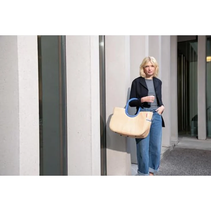 reisenthel Loopshopper L, Frame Shopper Tasche 46 cm, 100% PET, blau – Bild 5