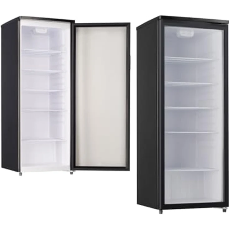 PKM Getränkekühlschrank GKS255B, schwarzer Flaschenkühlschrank mit 256 Liter Nutzinhalt – Bild 4