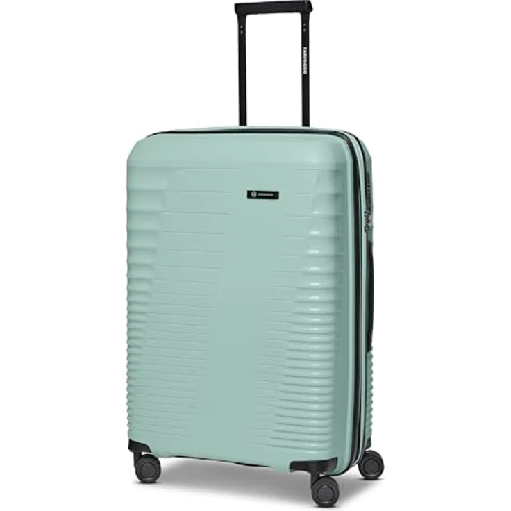 Farmhood Mittelgroßer Hartschalen Koffer | Trolley 44 x 26 x 67 cm mit Dehnfalte von 72 auf 80 Liter erweiterbar | Ultra-leicht nur 3,54 Kg – Bild 1