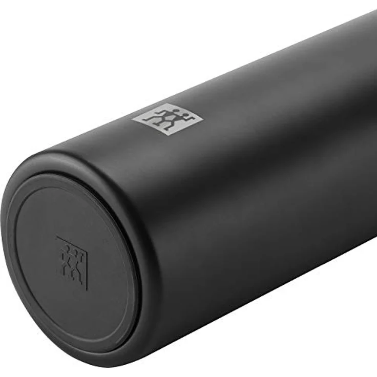 ZWILLING Thermo Thermoflasche, Reisebecher, Doppelwandisolierung, Sicherheitsverschluss, 450 ml, Höhe: 22,8 cm, Schwarz – Bild 4