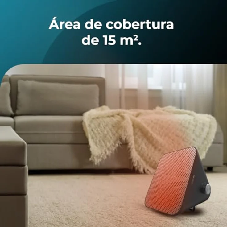 Cecotec ReadyWarm 1500 Max, Keramik-Tischheizer mit 1500 W, regelbarem Thermostat, 3 Betriebsmodi und Abdeckungsbereich von 15 m² – Bild 4