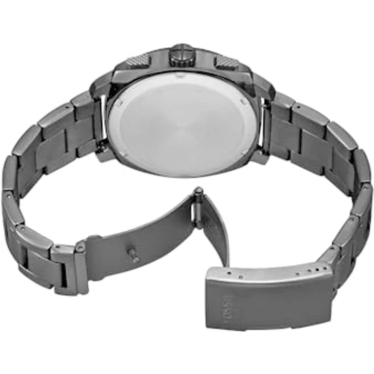 Fossil Chronograph MACHINE FS6097, Armbanduhr mit präzisem Quarzwerk und stylischem Design in Schwarz – Bild 5