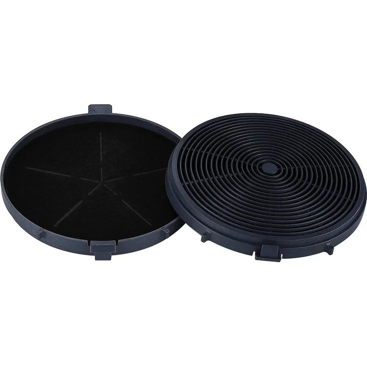 Hanseatic Aktivkohlefilter CF150, Zubehör für Dunstabzugshauben, 12 cm Durchmesser, schwarz