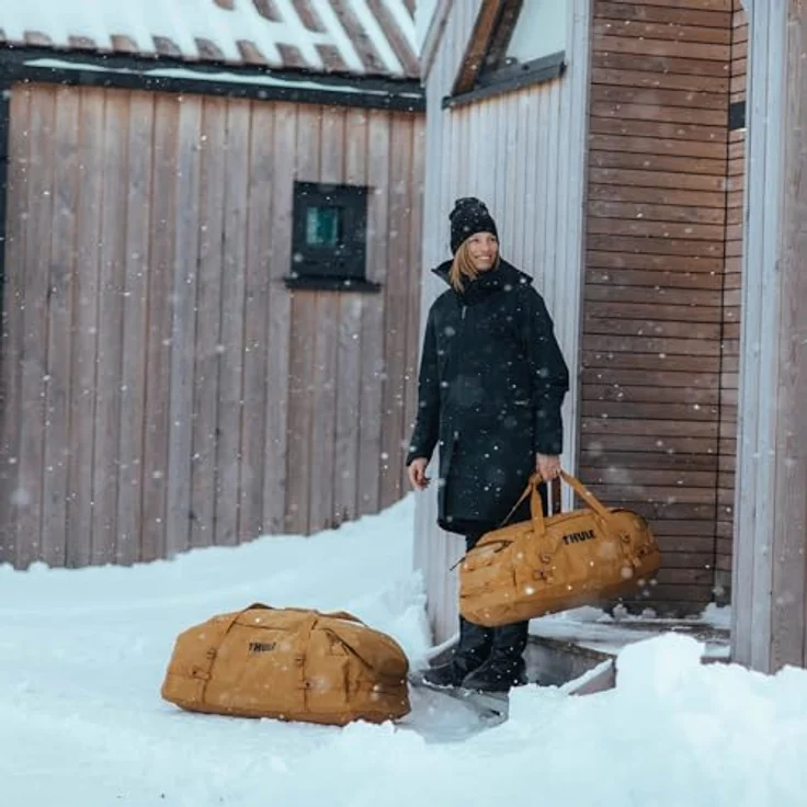 Thule Chasm Weekender Reisetasche 86 cm, olivine, 100% Polyester, ideal für Reisen und Sport – Bild 7