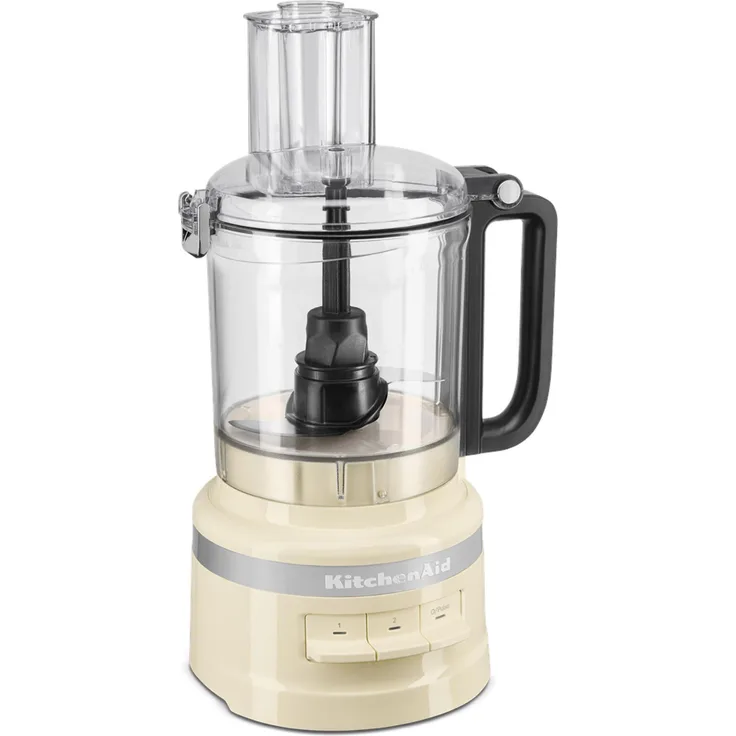 KitchenAid 5KFP0921EAC Zerkleinerer, 2,1 L, 250 Watt, Schwarz, vielseitig mit Edelstahlmessern und speicherfestem Zubehör