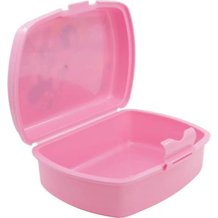 Disney Minnie Mouse Lunchbox, Kinder Brotdose für Kindergarten und unterwegs, kompakt, 18,1 x 13,9 x 6,7 cm, Polypropylen, Set mit 1x Deckel und 1x Schale – Bild 3