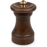 PEUGEOT Pfeffermühle 1874 Buchenholz Manuell Limited Edition Stahlmahlwerk Retro, patiniertes Buchenholz