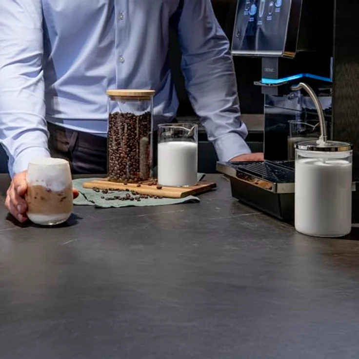 Cecotec Cremmaet Touch OCS, Superautomatischer Kaffeevollautomat mit 19 Bar Pumpe, 7-Zoll-Touchscreen und 400 g Kaffeebohnenreservoir – Bild 8