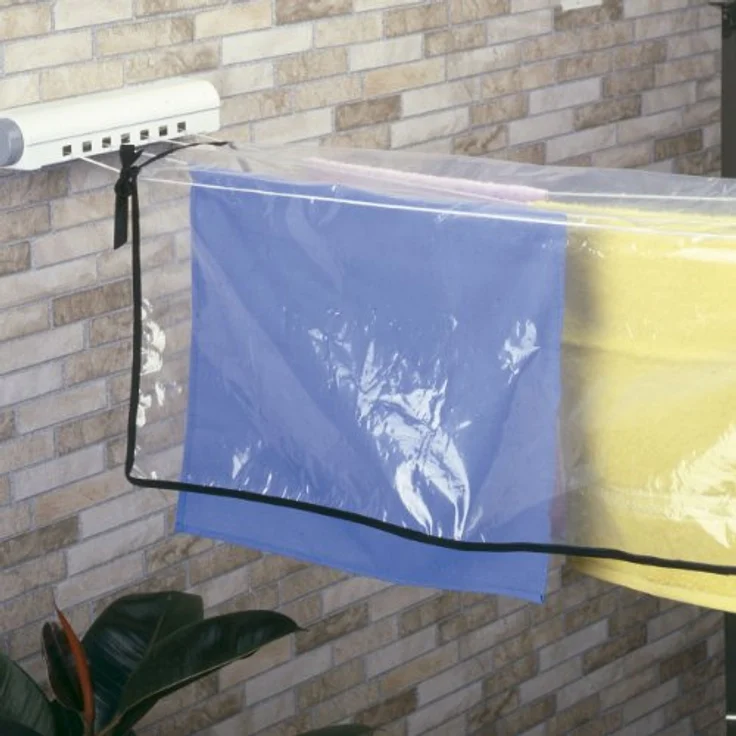 Rayen 6009 Wäscheständer Abdeckung, hängen sie ihre Kleider auch bei Regen auf, 260 x 122 cm – Bild 4