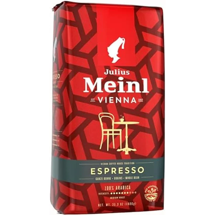 Julius Meinl Vienna Espresso, 100% Arabica Kaffeebohnen, 1000 g, ausgewogenes Aroma für Vollautomaten – Bild 11