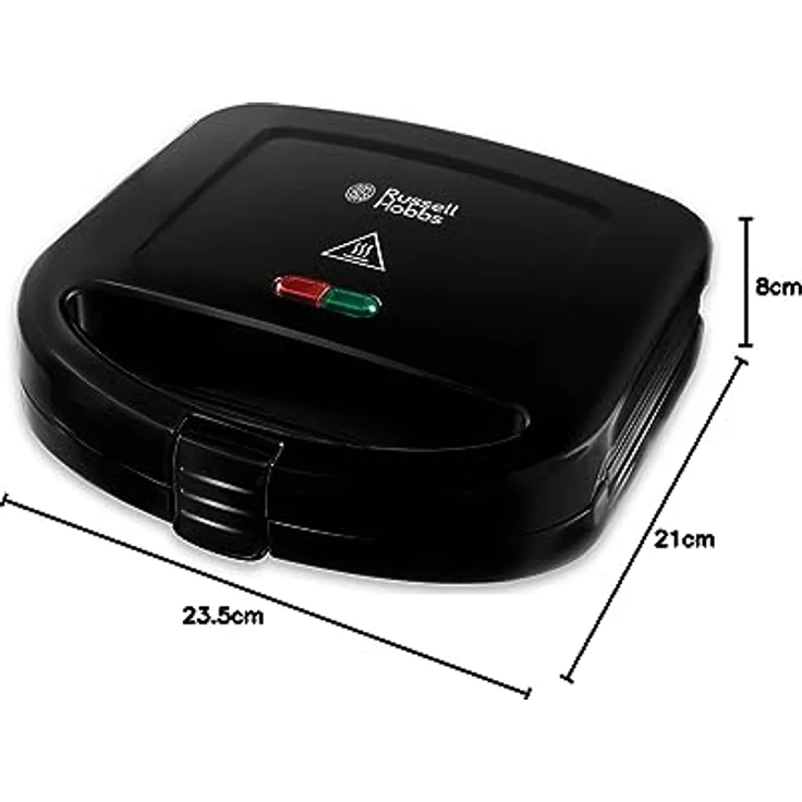 Russell Hobbs 24520-56 Sandwichtoaster Classics, antihaftbeschichtete Platten, schwarz – Bild 8