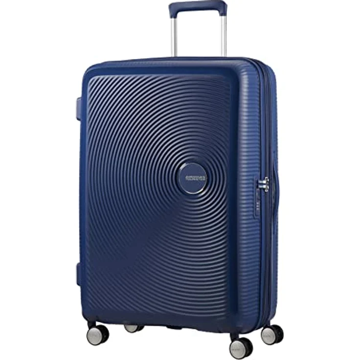 American Tourister Soundbox - Spinner L Erweiterbar Koffer, 77 cm, 110 L, Blau (Midnight Navy) – Bild 1