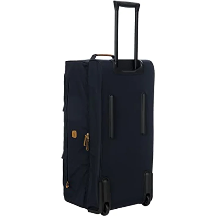 Brics, Koffer, Bric's Reisetasche mit Rollen X-Travel 42522, Blau, (100 l, XL) - Recyceltes Nylon, Feine Lederdetails, Umweltfreundlich und mit italienischem Flair – Bild 3