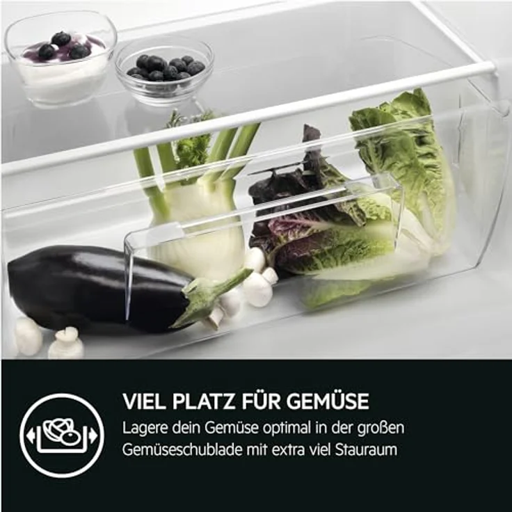 AEG TK6FS181BC Einbau-Kühlschrank mit DynamicAir, 70 % recyceltem Kunststoff, ExtraZone-Schublade und CustomFlex® Technologie – Bild 17