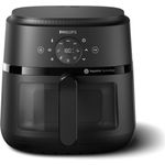 Philips Airfryer 2000 Series Heißluftfritteuse, 6,2 L, kompaktes Design, 13 Garoptionen, RapidAir-Technologie, Touchscreen-Steuerung, leicht zu reinigen (NA230/00)