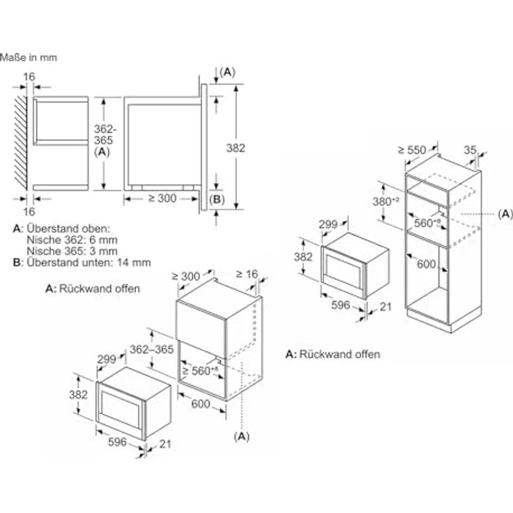 Neff N 70, Built-In Microwave, Stainless steel, NR4WR21N1, Mikrowelle Einbau, Silber – Bild 5