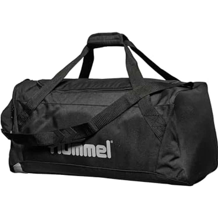 HUMMEL Sporttasche Core Sports, Reißverschlusstasche für Erwachsene, Schwarz – Bild 1