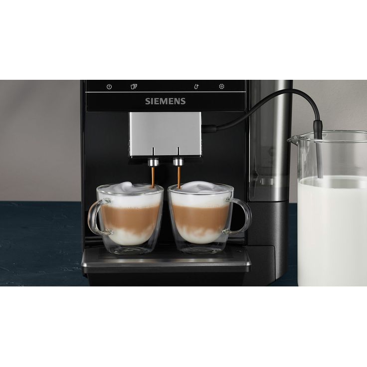 SIEMENS TP713D09 EQ700 classic Kaffeevollautomat Klavierlack Schwarz – Bild 6