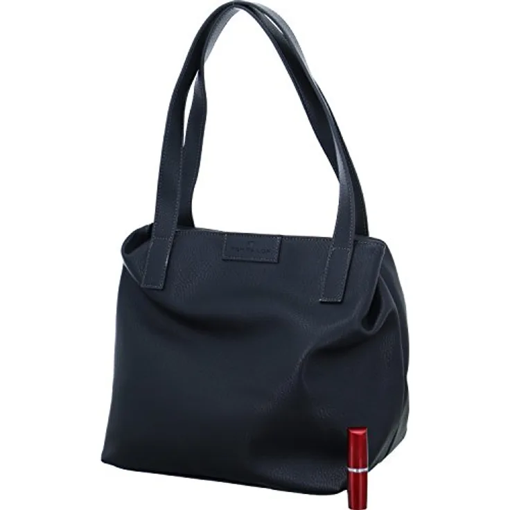 Tom Tailor Miri Schultertasche, 27 cm, schwarz, 100% Polyurethan