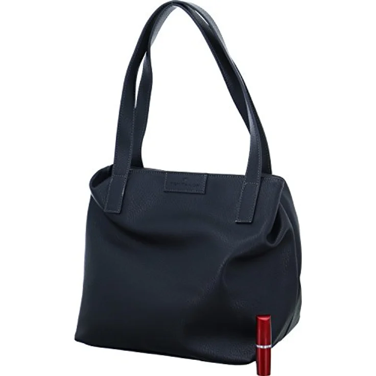 Tom Tailor Miri Schultertasche, 27 cm, schwarz, 100% Polyurethan – Bild 1